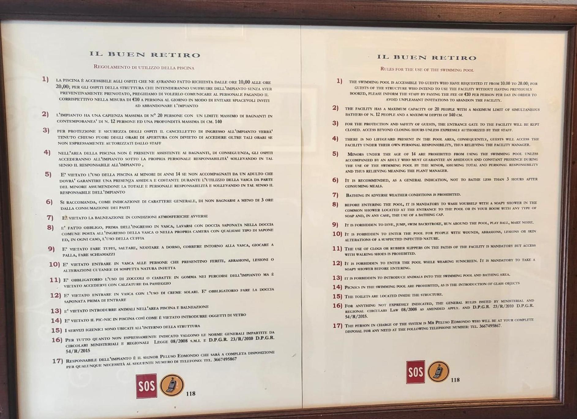 Il Buen Retiro Hotell Lucca Eksteriør bilde